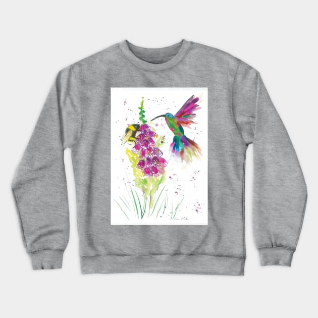 The Sweet Taste of Nectar Crewneck Sweatshirt by Casimirasquirkyart